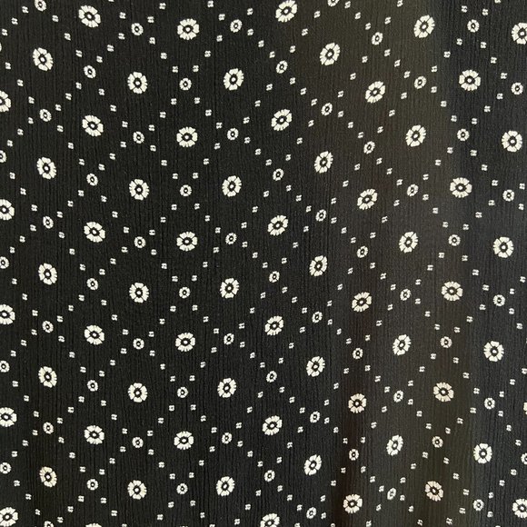 Lane Bryant Black White Pullover Blouse Top Shirt 26 Plus Size - Picture 5 of 8